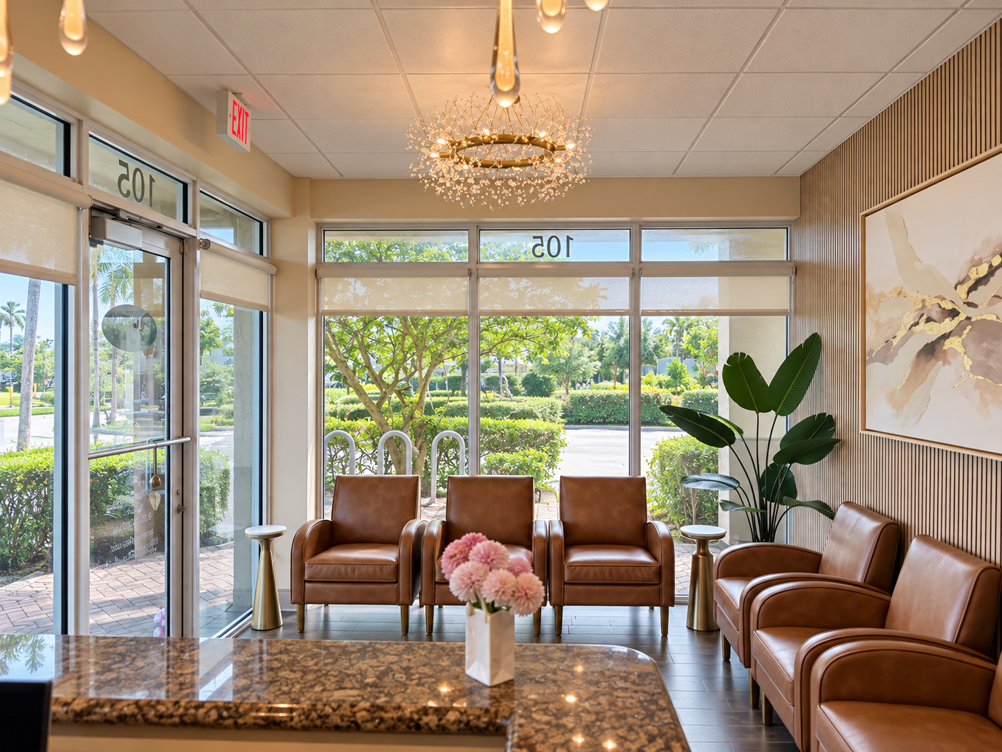 Oceans Weight Loss & Med Spa Delray Beach Weight Loss Clinic & Aesthetics Lobby